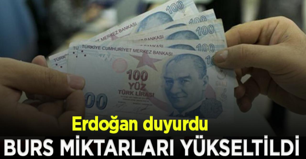 Erdoğan duyurdu! İşte 2021 burs ve kredi ücretleri