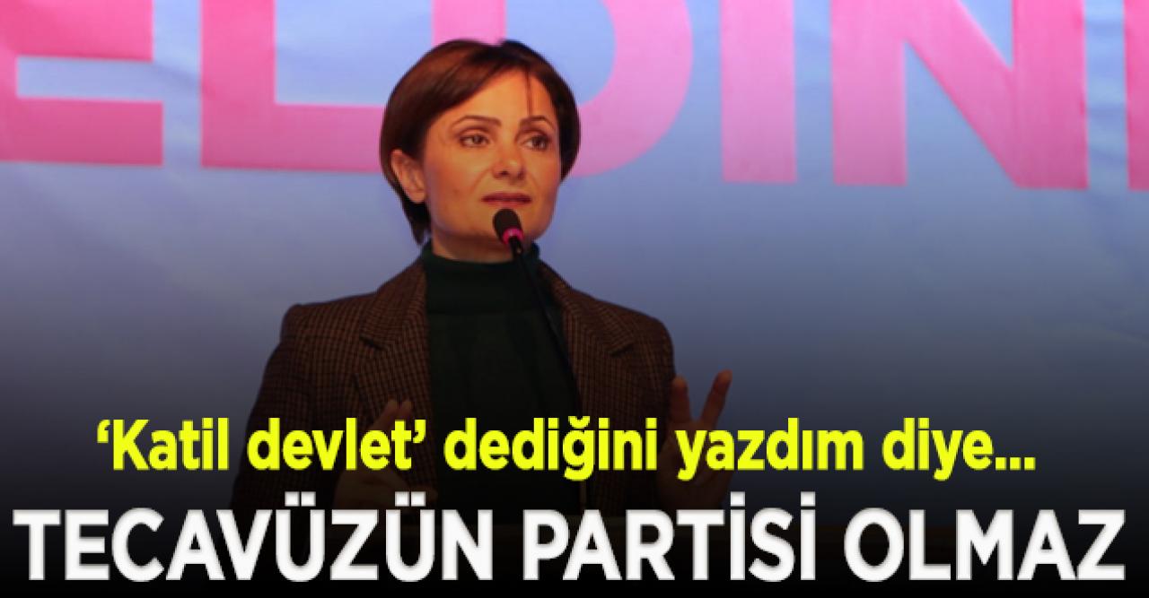 Kaftancıoğlu: Tecavüzcünün partisi mi olur Allah aşkına!