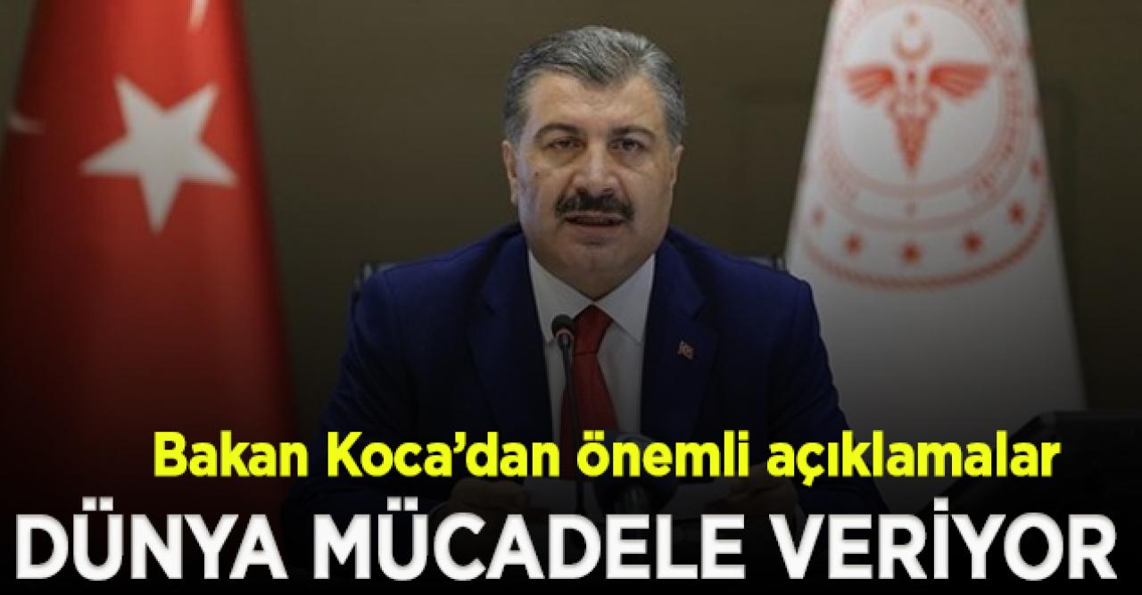 Sağlık Bakanı Koca: Aşı pazar gecesi yola çıkıyor