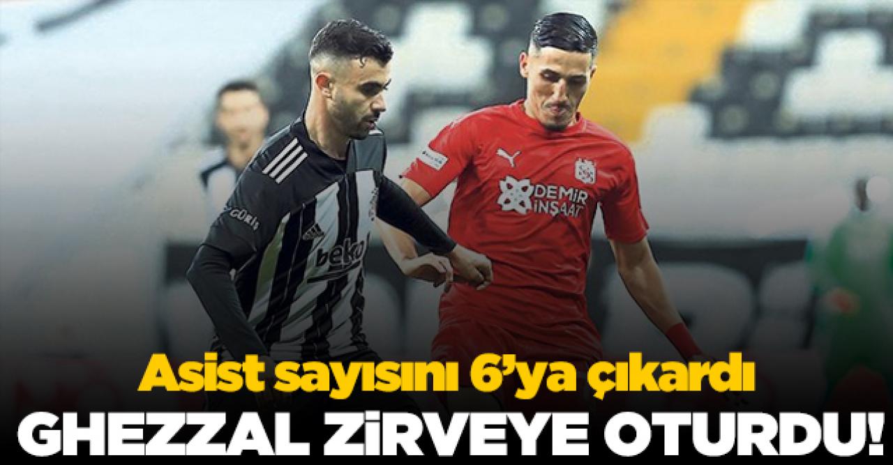 Rachid Ghezzal tek başına zirvede