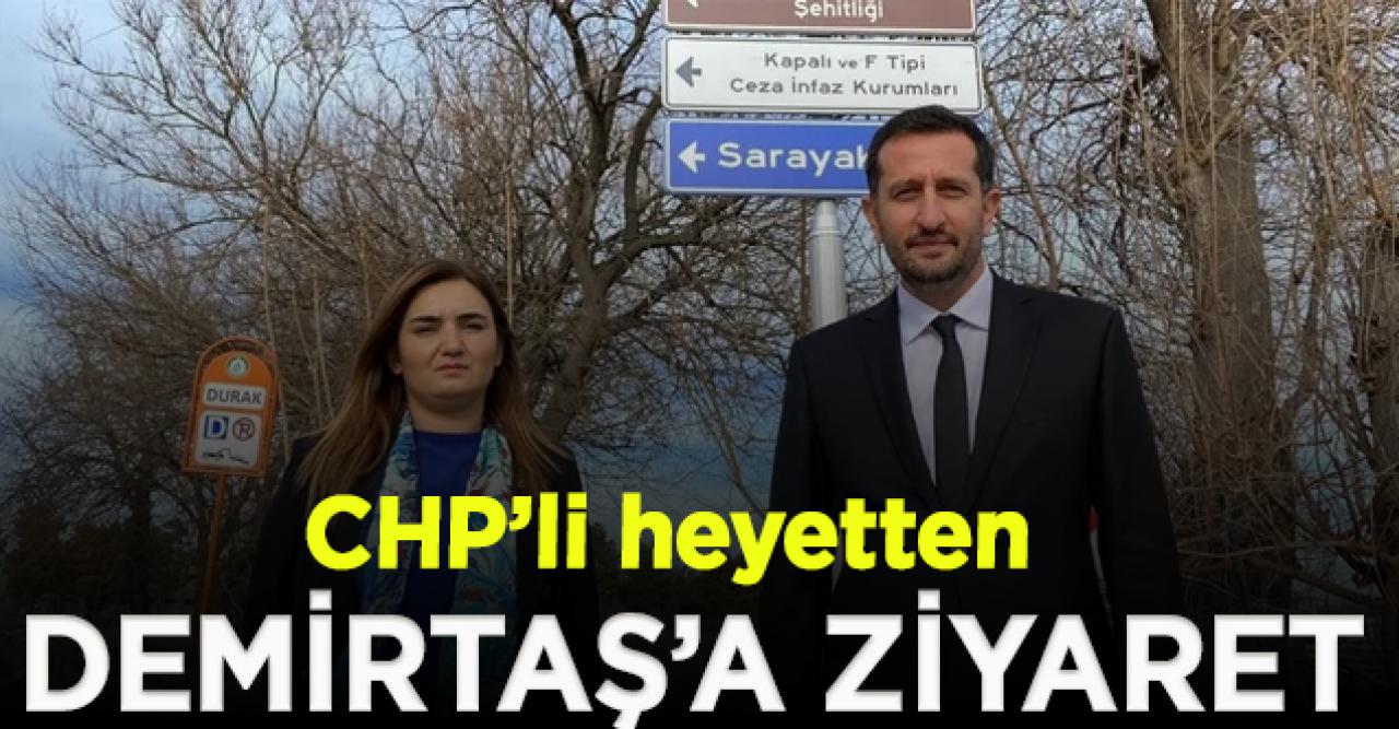 CHP’li heyetten Selahattin Demirtaş’a cezaevinde ziyaret