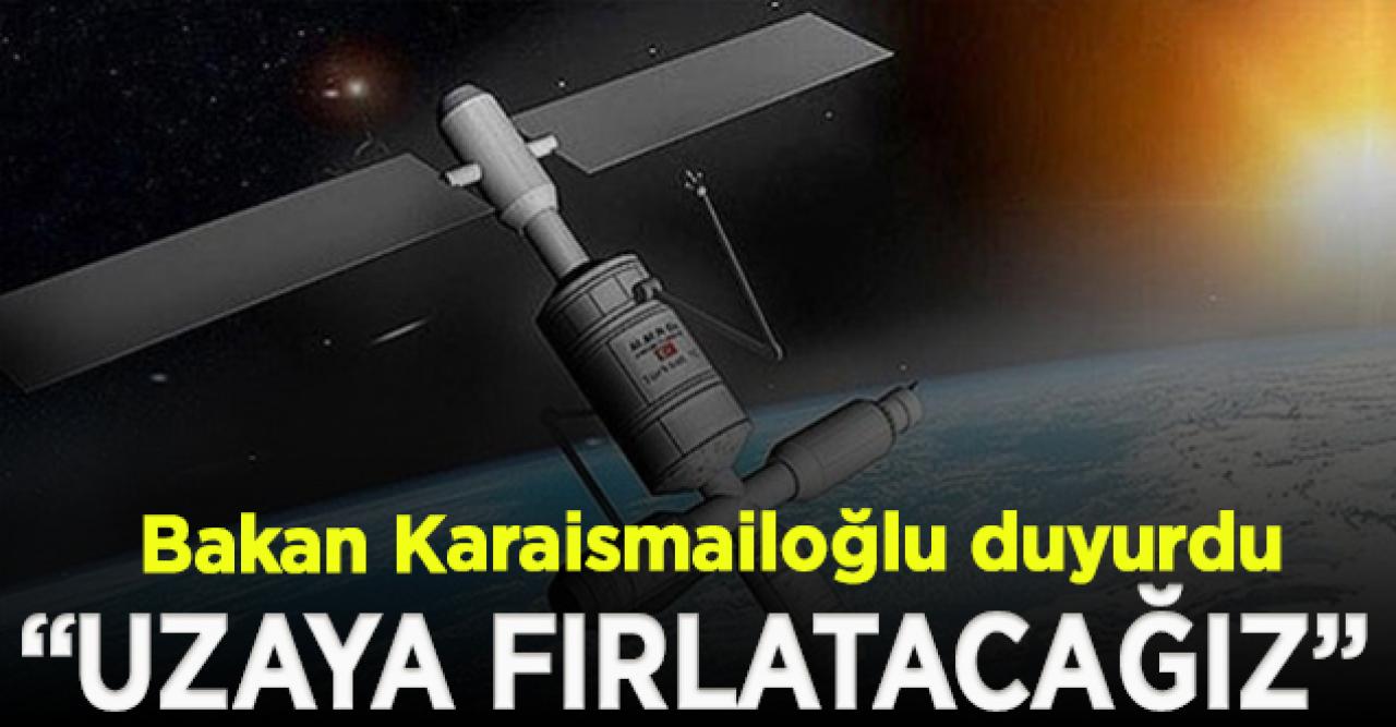 Karaismailoğlu duyurdu; 5A uydumuzu uzaya fırlatacağız