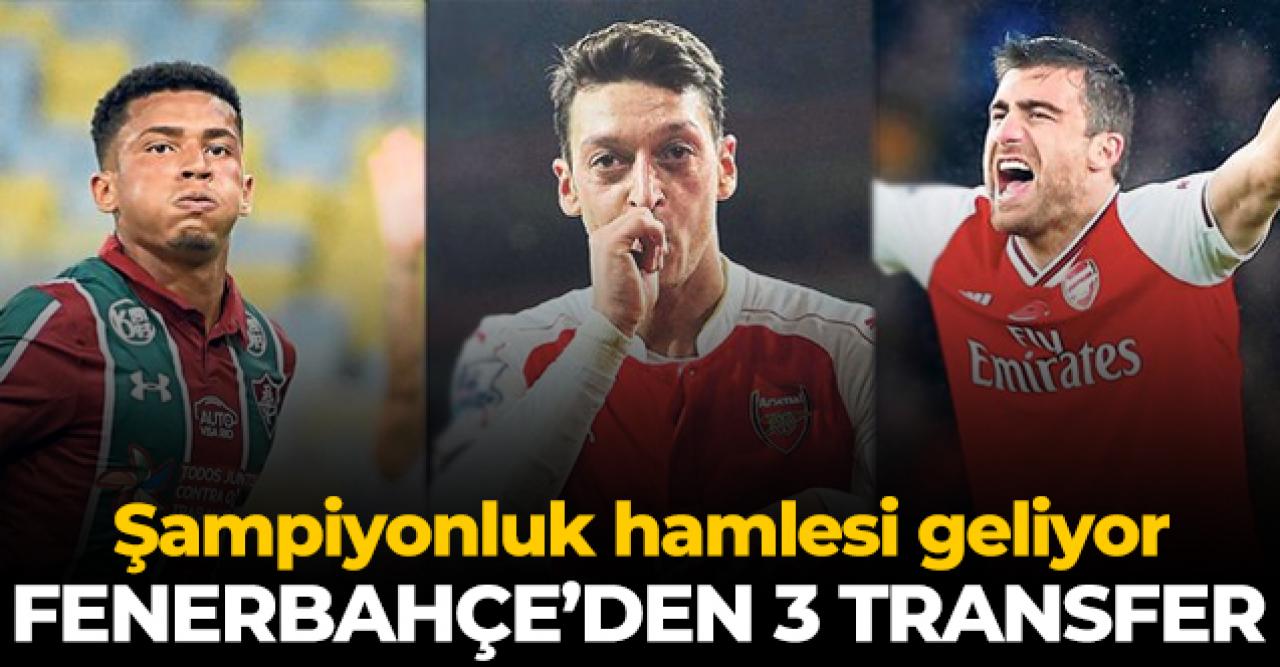 Fenerbahçe'den yeni yılda 3 şampiyonluk hamlesi!