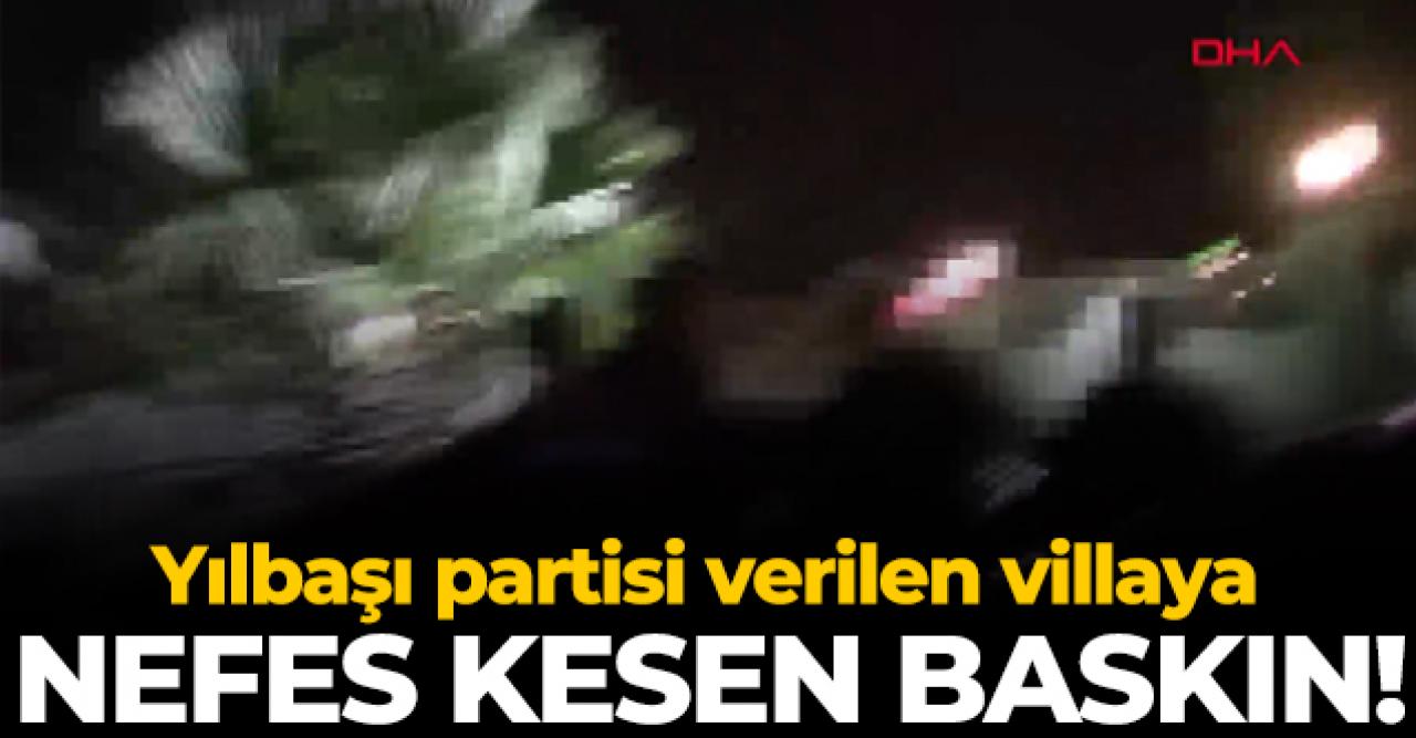 Silivri'de yasak olmasına rağmen verilen yılbaşı partisine baskın! 29 kişiye ceza kesildi