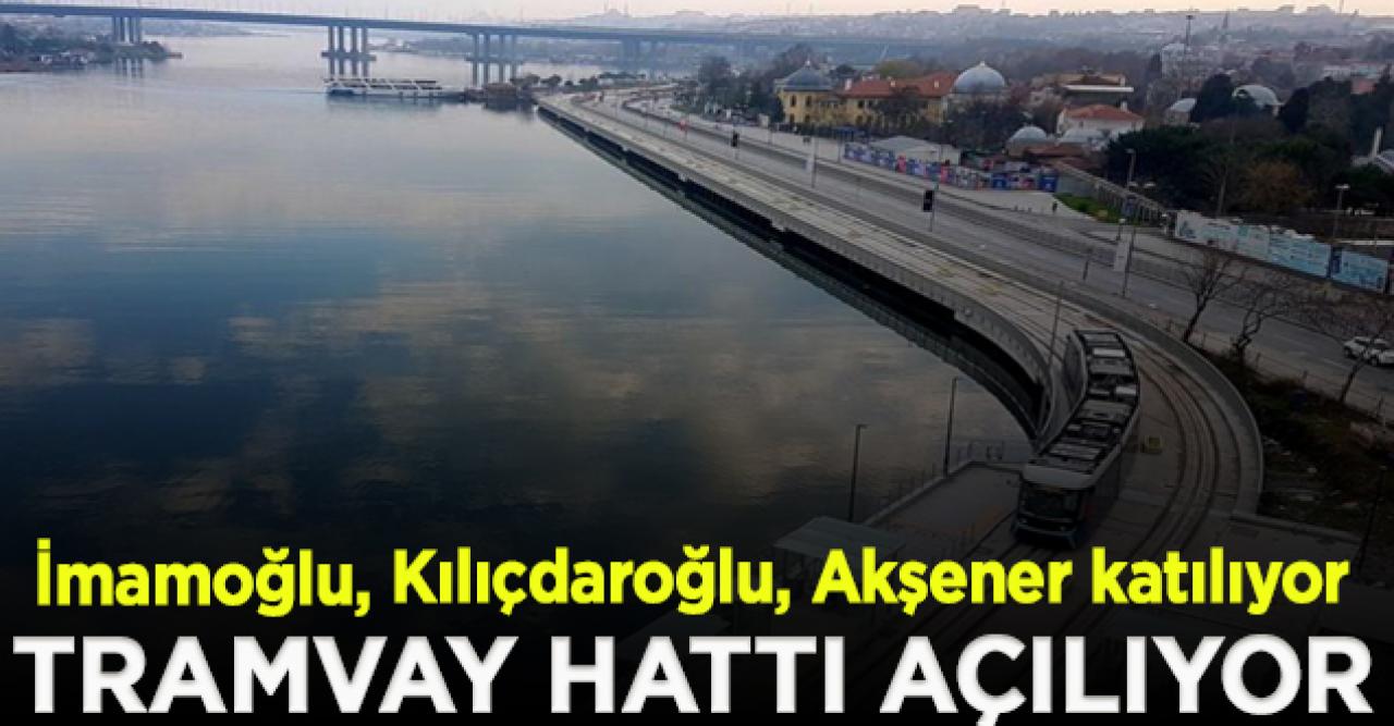 Eminönü-Alibeyköy tramvay hattı açılıyor