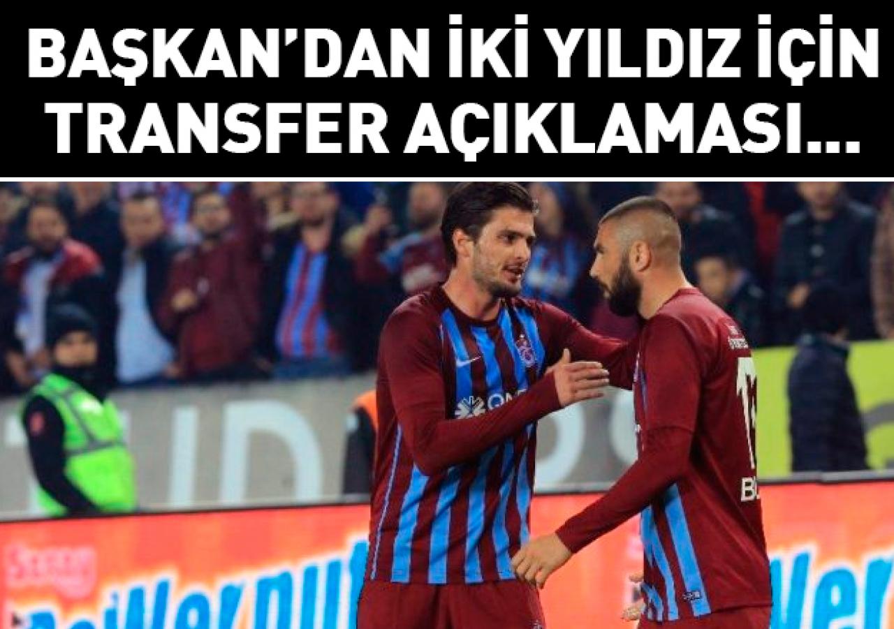 Ağaoğlu'ndan Burak ve Okay için transfer açıklaması