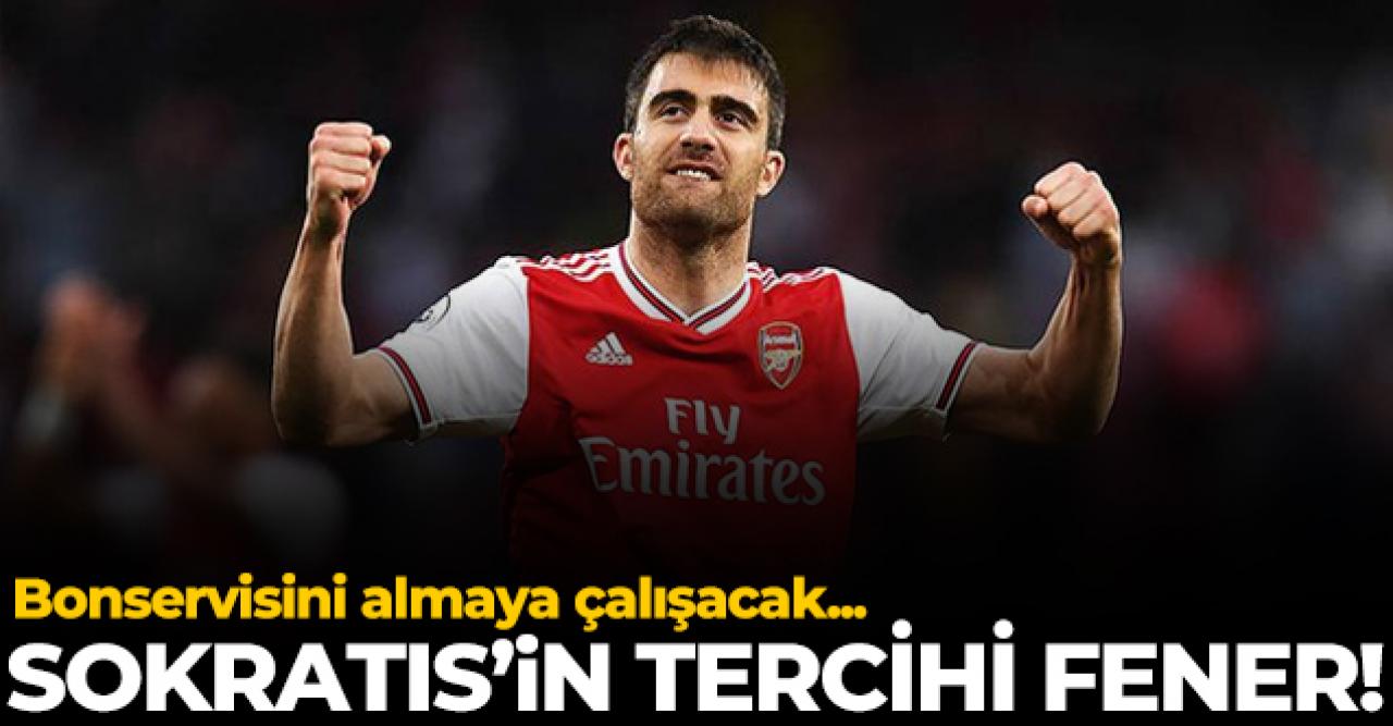 Sokratis'in tercihi Fenerbahçe!