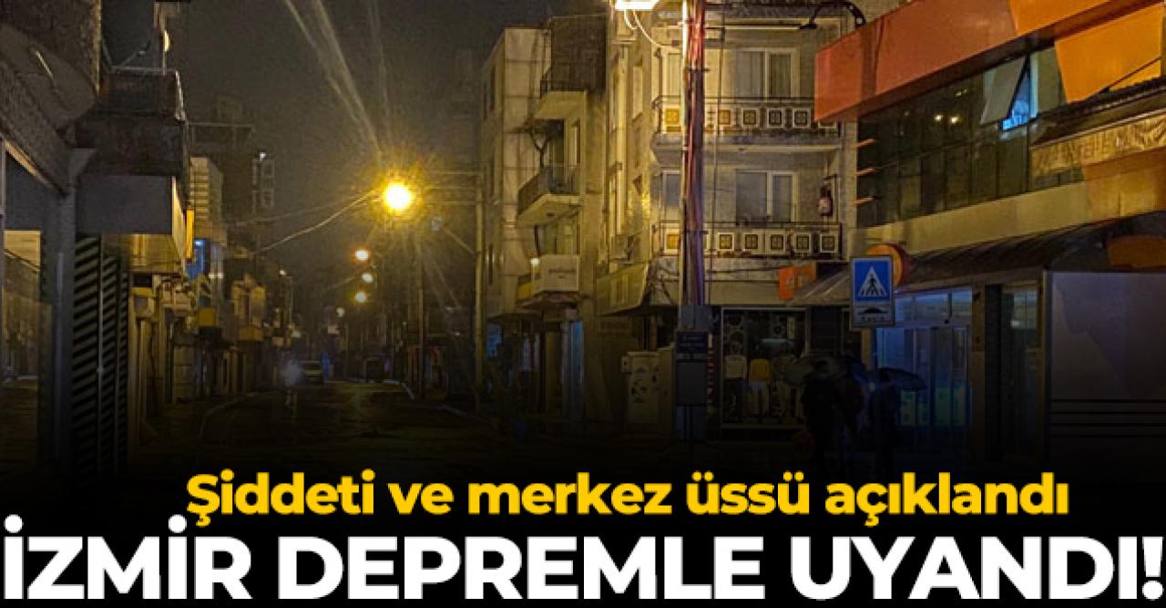 İzmir'de 4.0 şiddetinde deprem