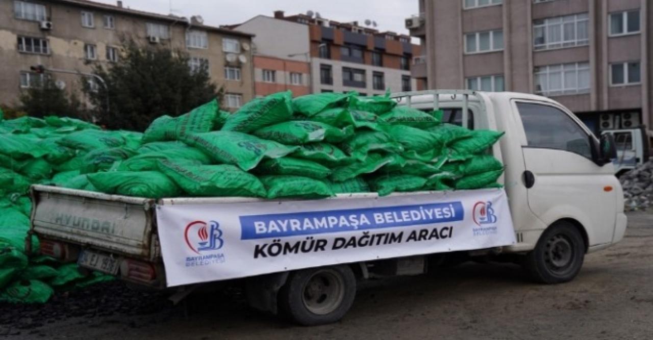 Bayrampaşa kömür dağıttı