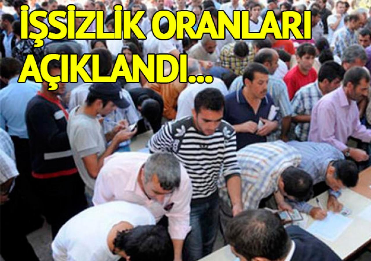 2018 Şubat işsizlik oranı açıklandı! Türkiye'de kaç işsiz var