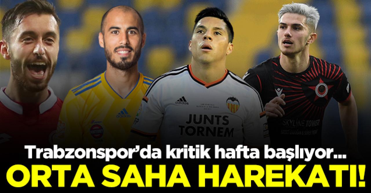 Trabzonspor'da kritik hafta! Transfer harekatı başlıyor - 4 Ocak 2021 son dakika transfer haberleri