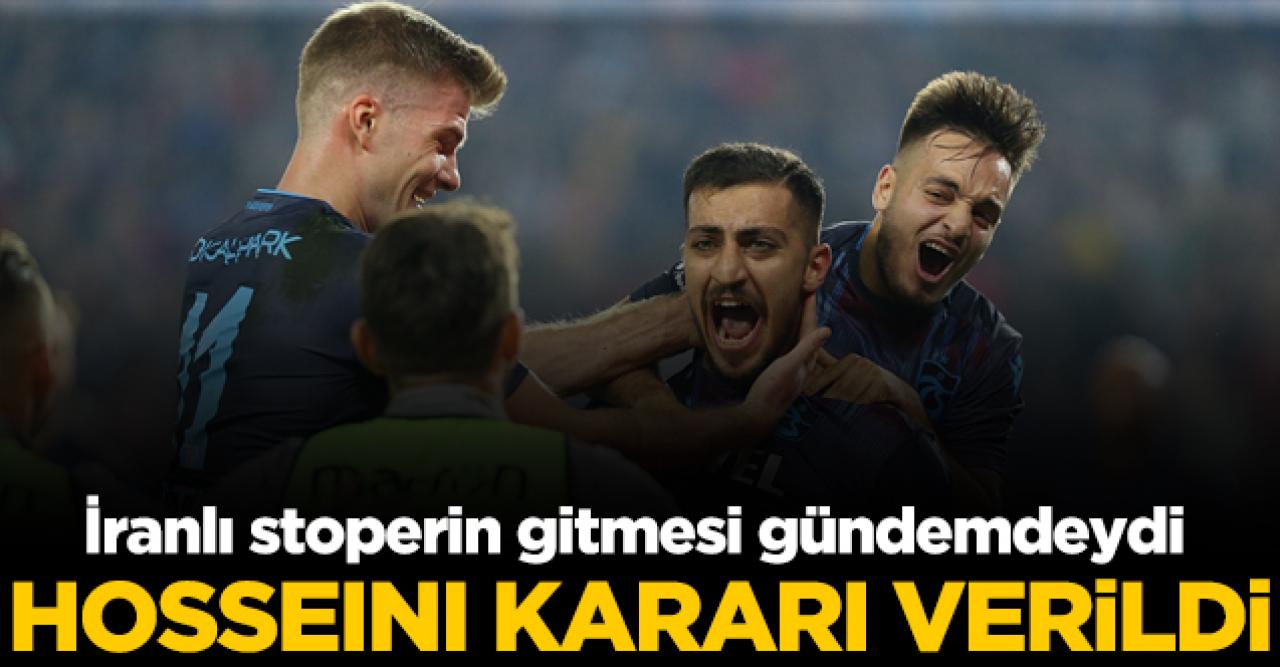 Trabzonspor'da Majid Hosseini kararı verildi!