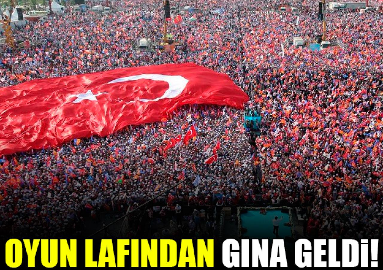 Oyun lafından gına geldi