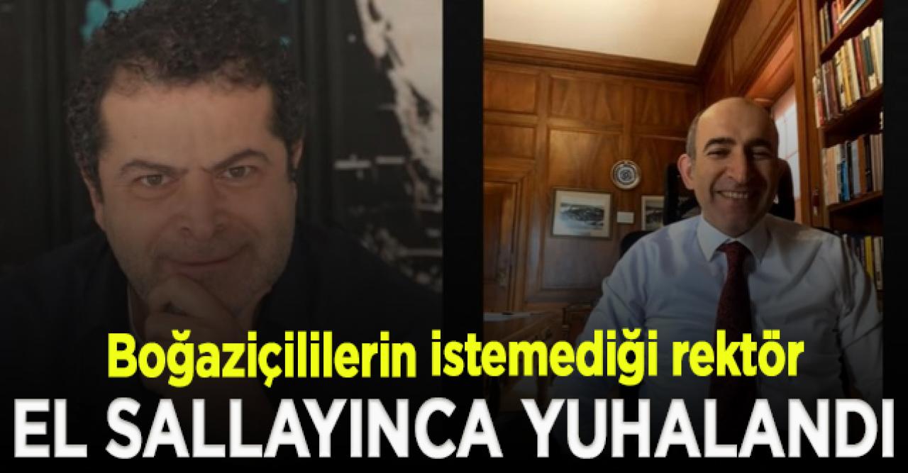 Cüneyt Özdemir'e konuk olan Prof. Dr. Melih Bulu, öğrencilere el sallayınca yuhalandı