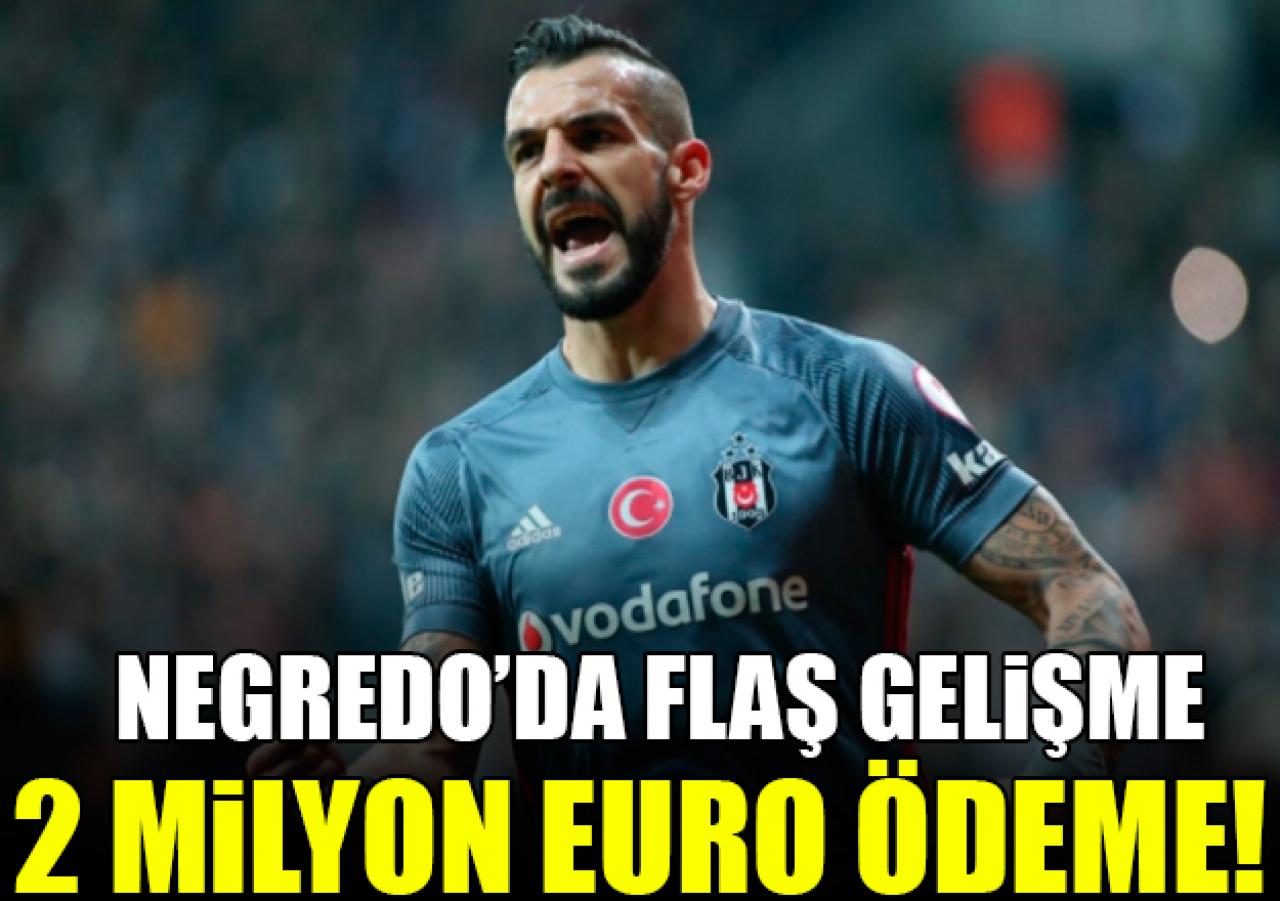 Negredo transferinde flaş detay