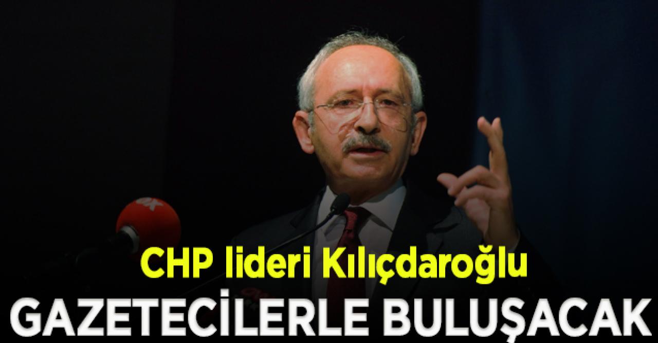 Kılıçdaroğlu, 10 Ocak'ta gazetecilerle buluşacak