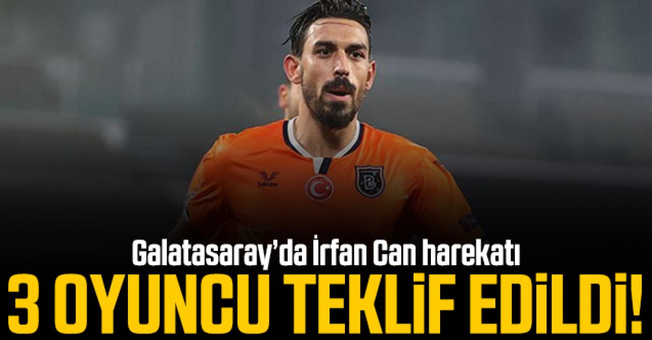 Galatasaray'dan İrfan Can Kahveci için Başakşehir'e 3 oyuncu!