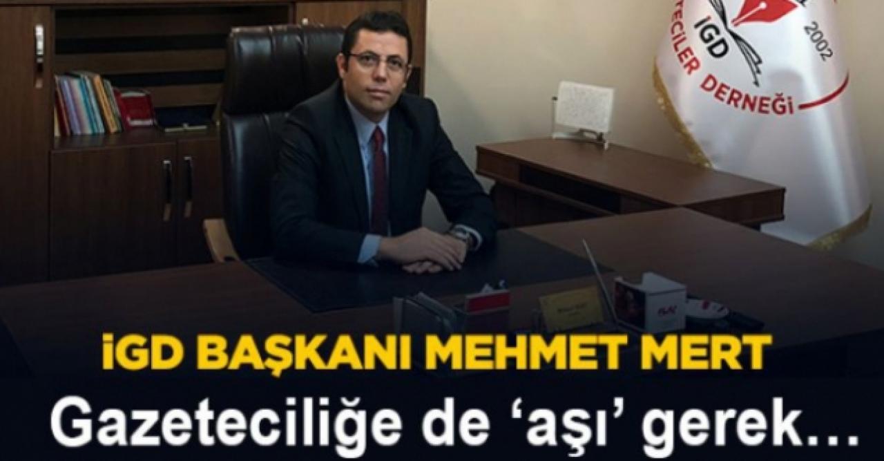 Gazeteciliğe de ‘aşı’ gerek…!