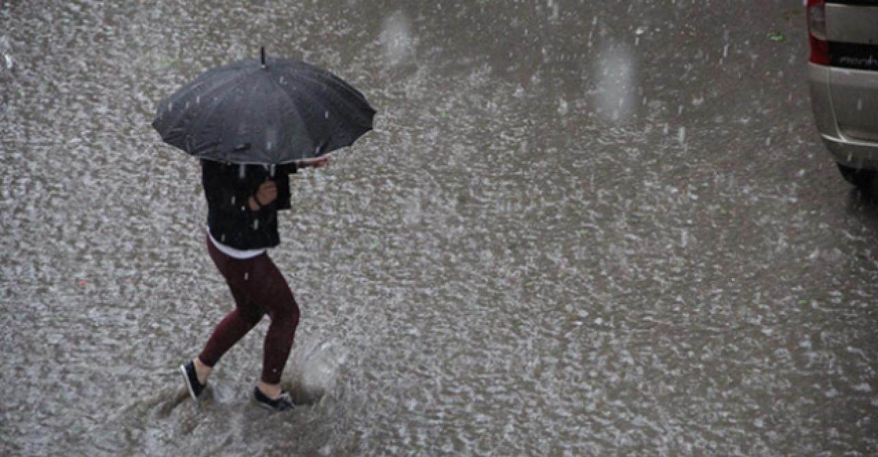 Meteoroloji'den çok kuvvetli sağanak uyarısı