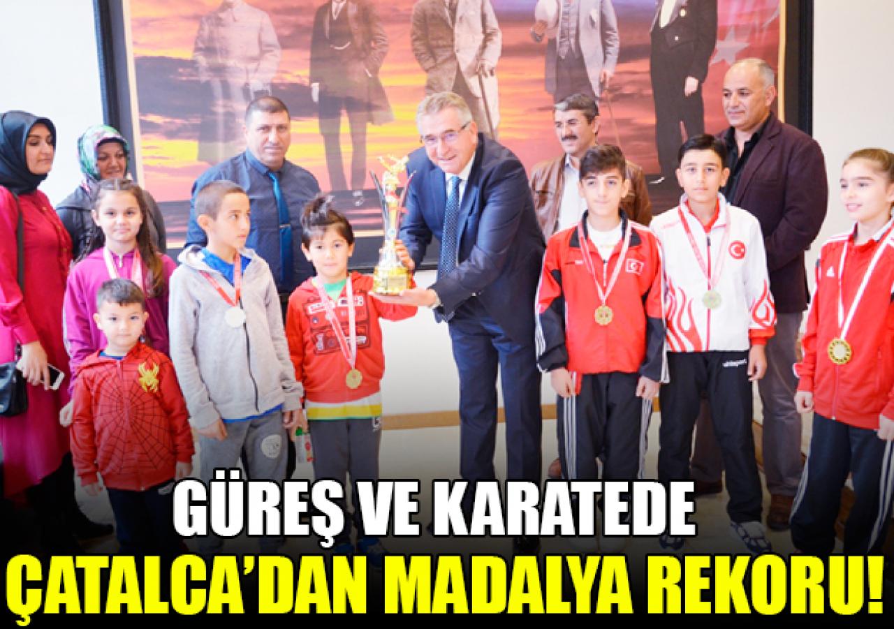 Çatalca Belediyesi'nden madalya rekoru