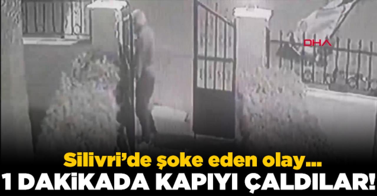 Silivri'de şoke eden olay! Kağıt toplayıcılar sitenin kapısını 1 dakikada çaldı