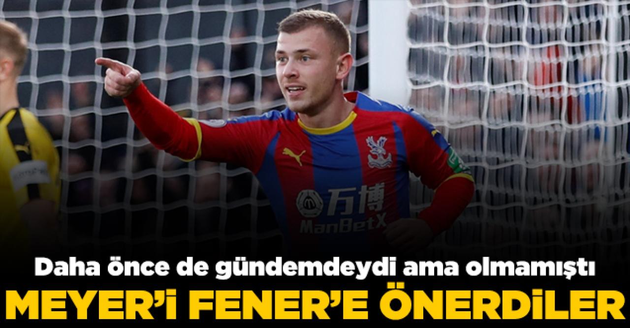 Max Meyer'i Fenerbahçe'ye önerdiler