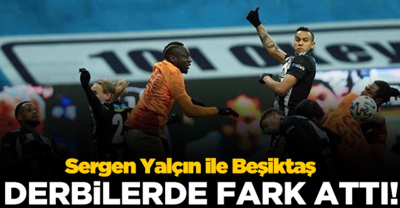 Beşiktaş derbilerde fark attı