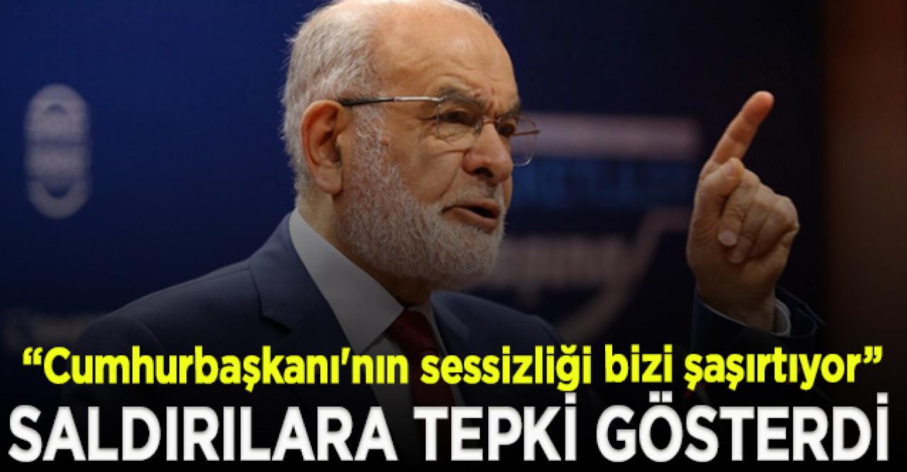 Karamollaoğlu'ndan saldırılara tepki; " Erdoğan'ın sessizliği bizi şaşırtıyor"