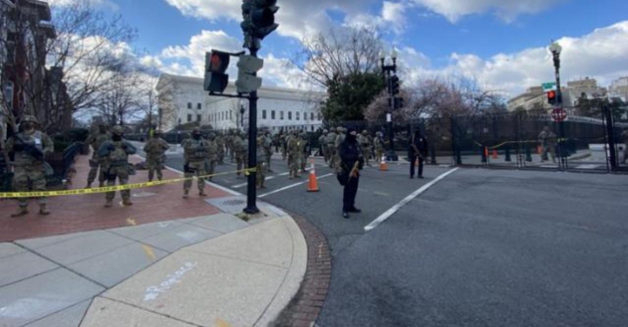 Biden'ın yemini öncesi bomba ihbarı! Bina tahliye edildi