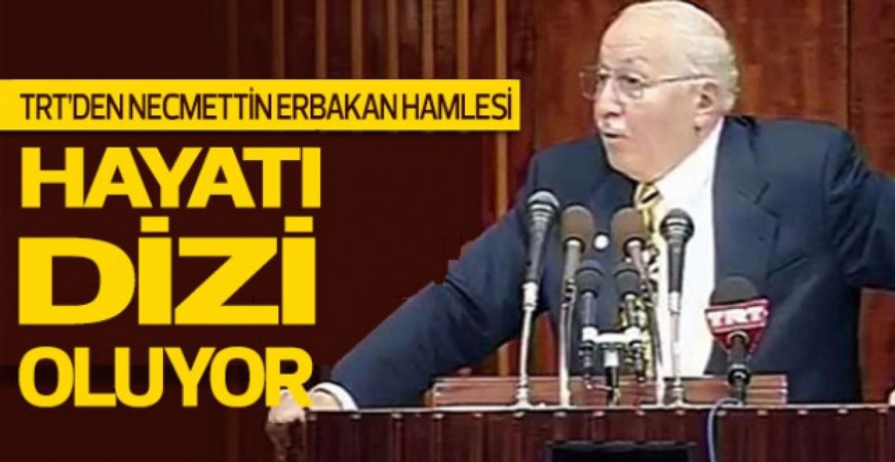 TRT, Necmettin Erbakan dizisinin çekimlerine başladı