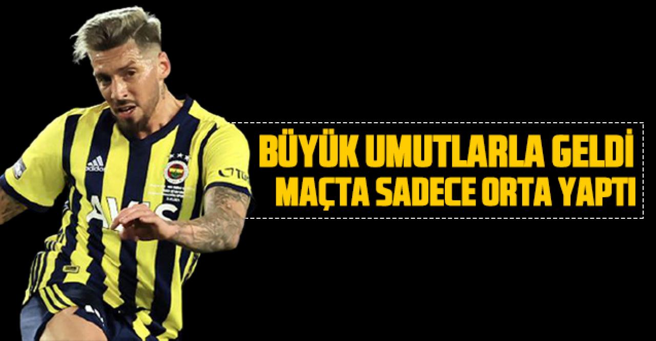 Jose Sosa yine vasatı aşamadı!