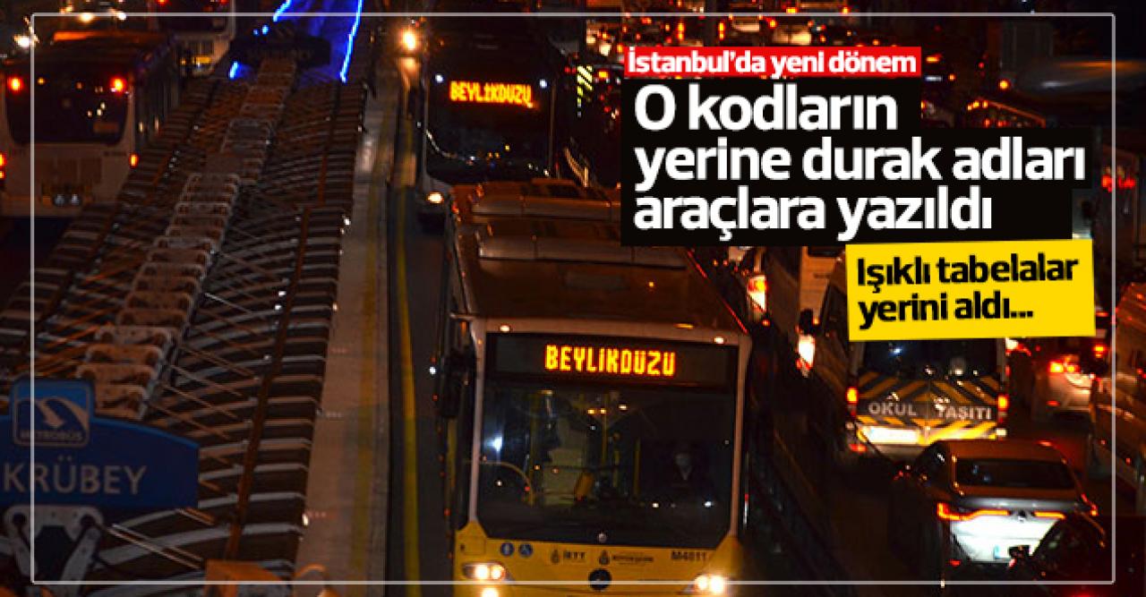 Metrbosülerden kodlar silindi