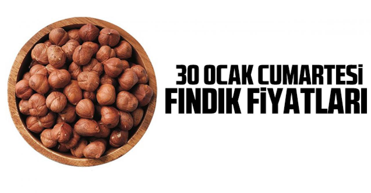 30 Ocak Cumartesi fındık fiyatları | Fındık kaç lira?