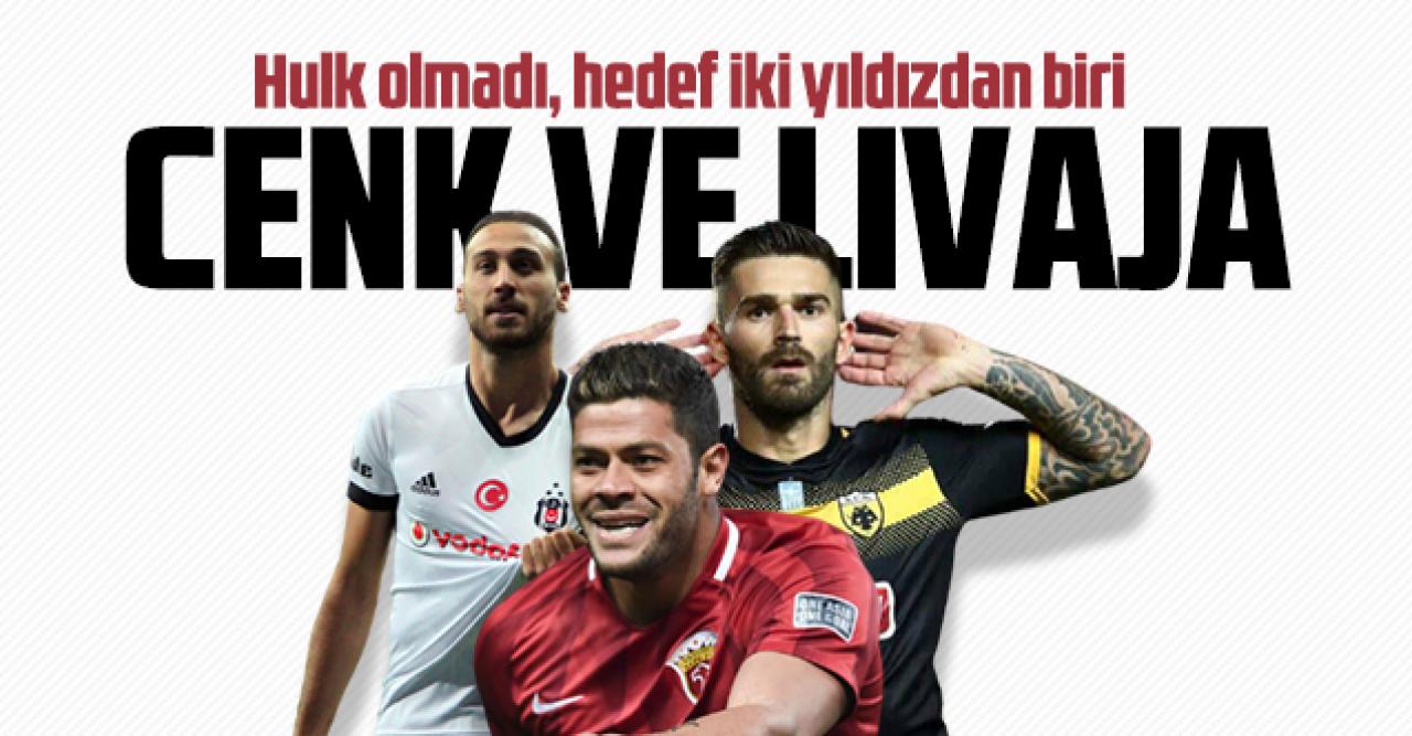 Hulk'u bitiremeyen Beşiktaş'ta hedef Cenk ve Livaja