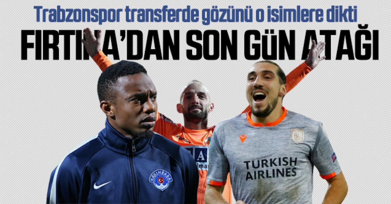 Son dakika Trabzonspor transfer haberleri - 1 Şubat Pazartesi