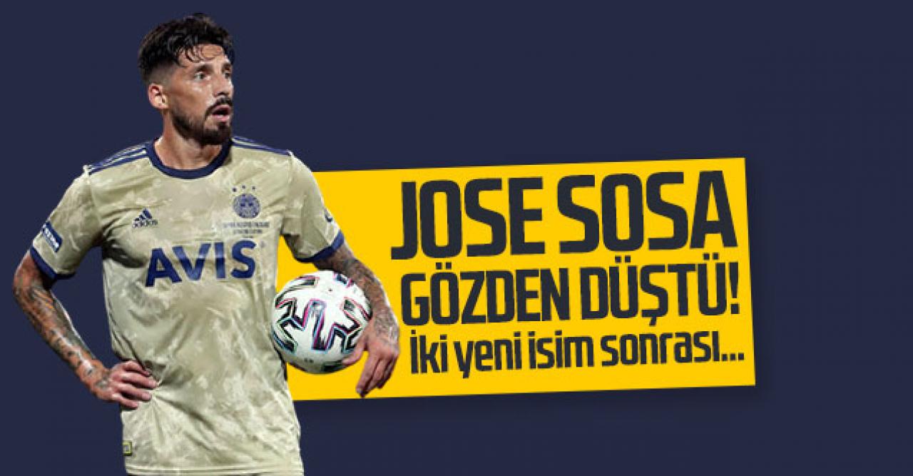 Jose Ernesto Sosa Fenerbahçe'de gözden düştü!