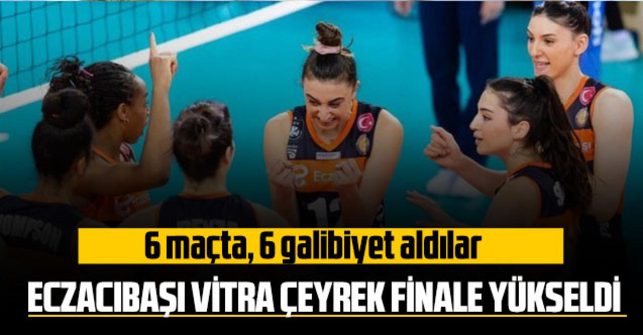 Eczacıbaşı VitrA, Şampiyonlar Ligi'nde adını çeyrek finale yazdırdı