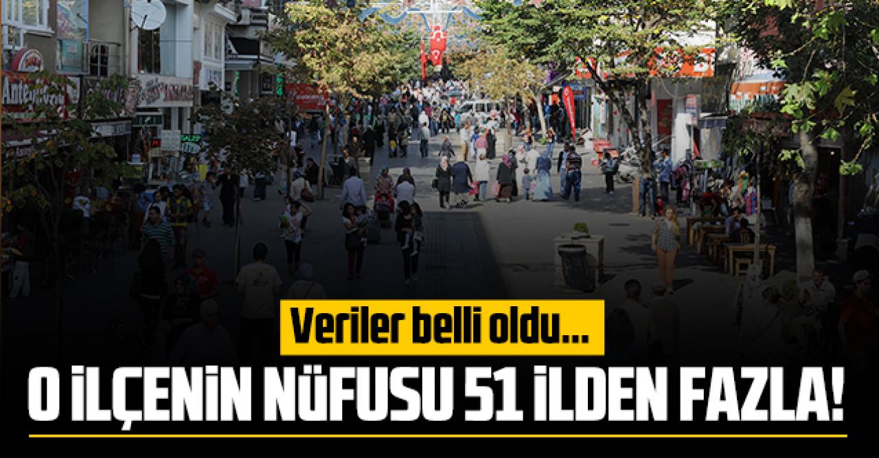 Bağcılar nüfusu 51 ili geride bıraktı!