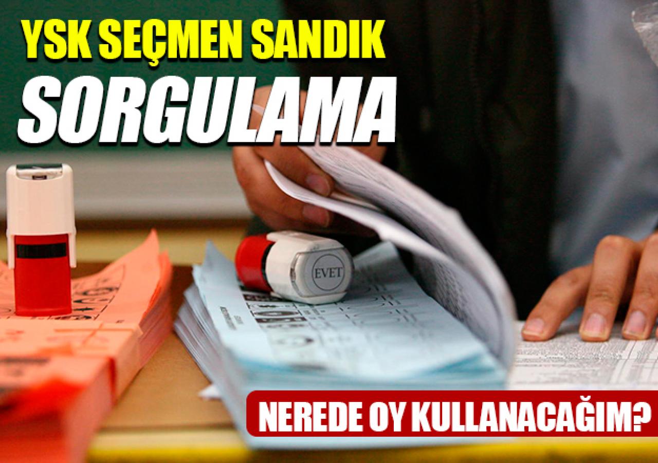 24 Haziran Seçimleri Seçmen sandığı sorgulama ekranı | Nerede oy kullanacağım?