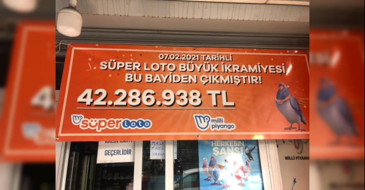 Süper Loto'da Büyük ikramiye sahibini buldu