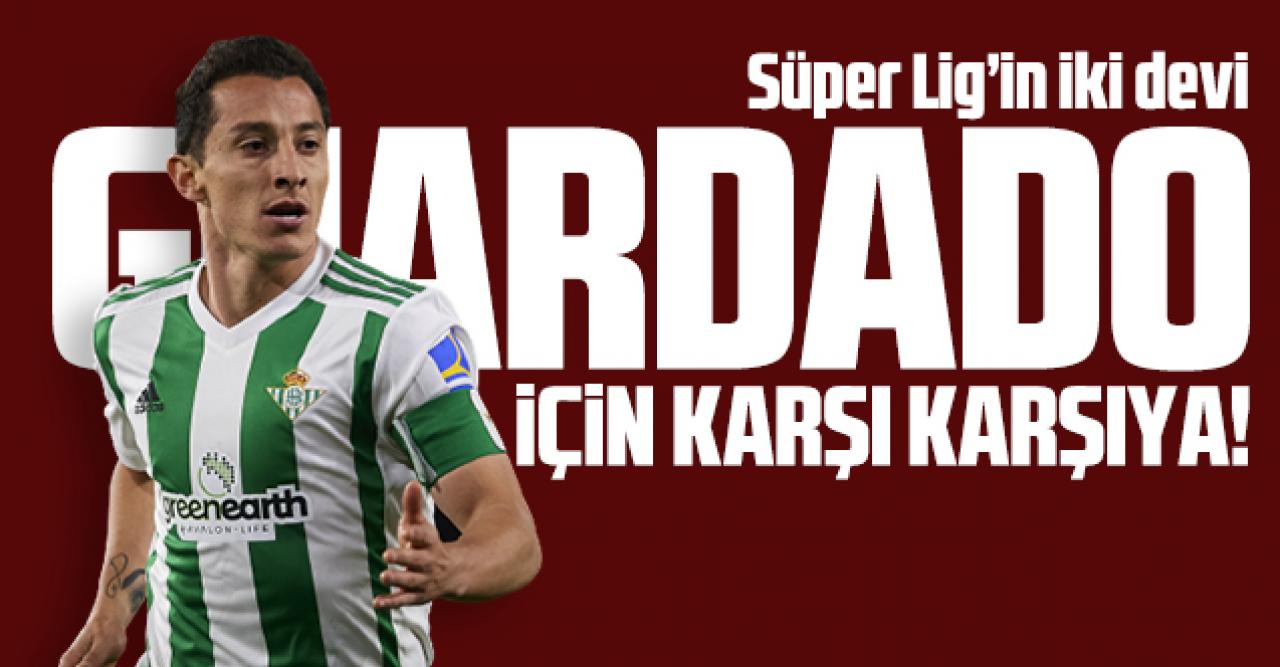 Fenerbahçe ve Galatasaray Andres Guardado için karşı karşıya