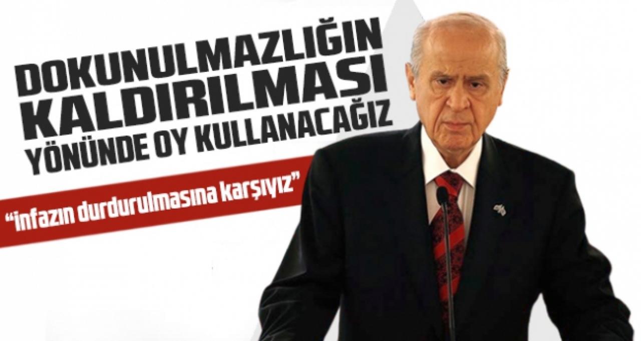 Bahçeli'den, Enis Berberoğlu yorumu: Mahkemenin davayı yeniden görmesini de uygun buluyoruz