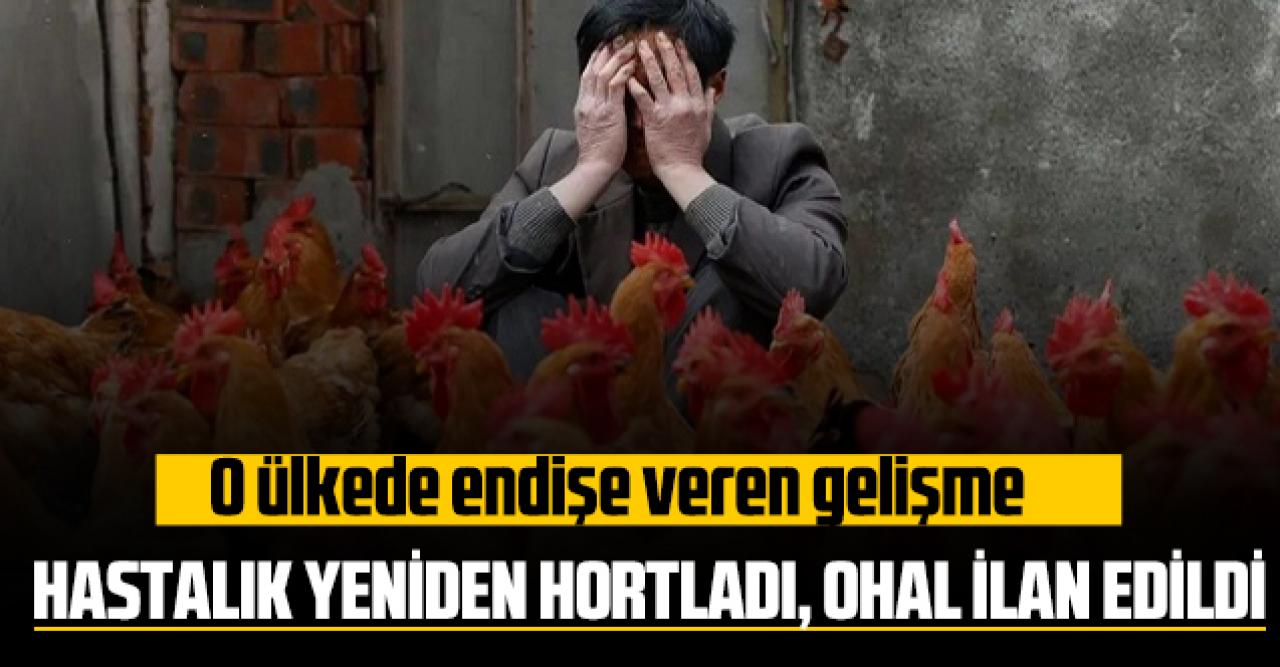 O ülkede endişe veren gelişme: Hastalık yeniden hortladı, OHAL ilan edildi