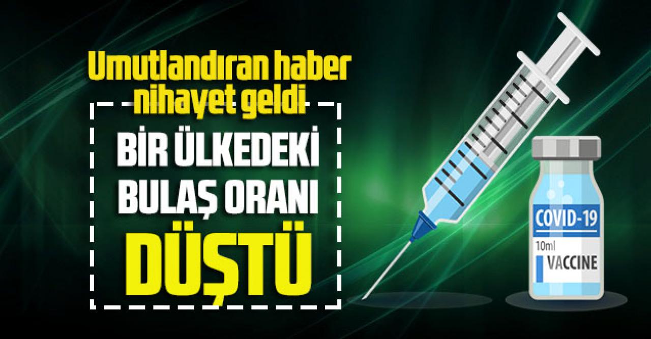 Umutlandıran haber nihayet geldi: Bir ülkedeki bulaş oranı düştü