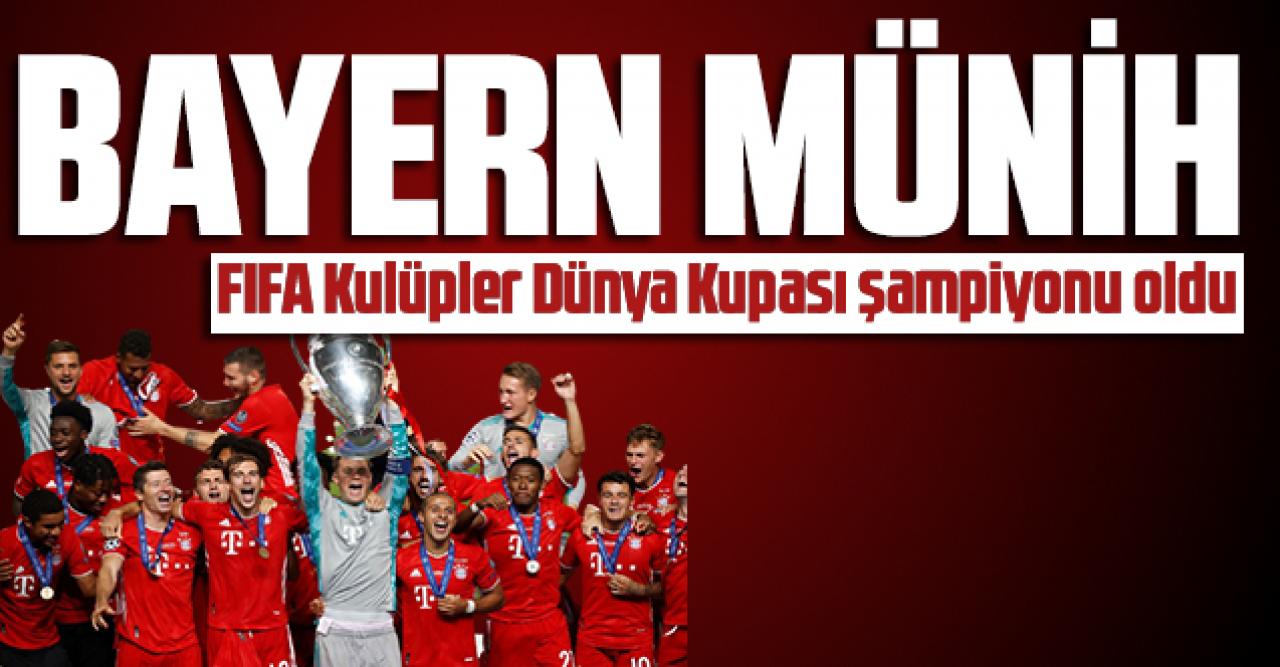 FIFA Kulüpler Dünya Kupası şampiyonu Bayern Münih oldu