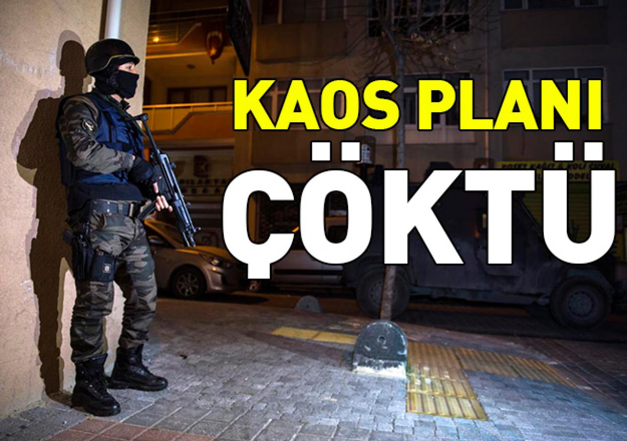 Kaos planı çöktü