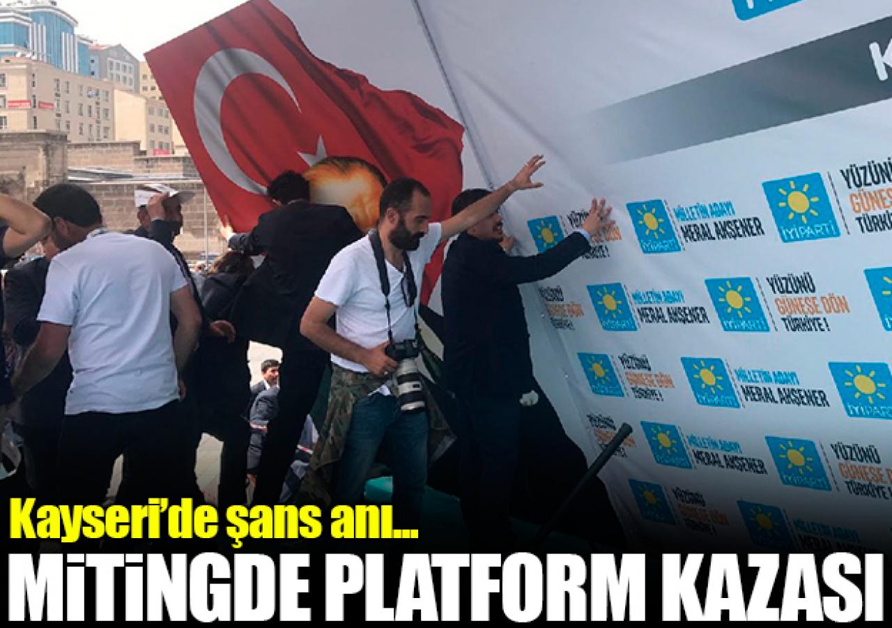 Platform çöktü