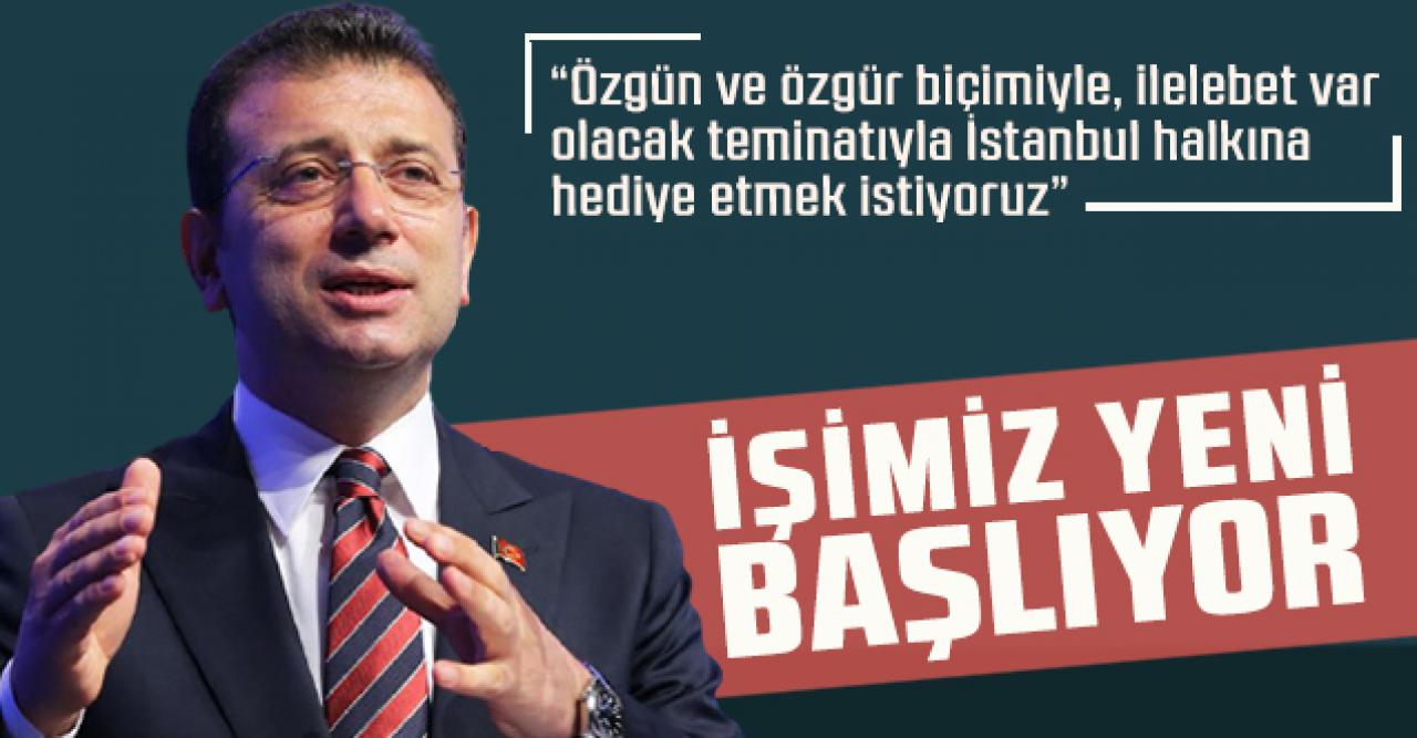 İşimiz yeni başlıyor!