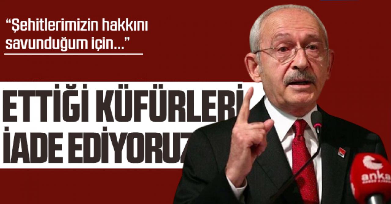 Kılıçdaroğlu'ndan Erdoğan'a 'Terbiyesiz herif' cevabı: Küfürlerini iade ediyoruz