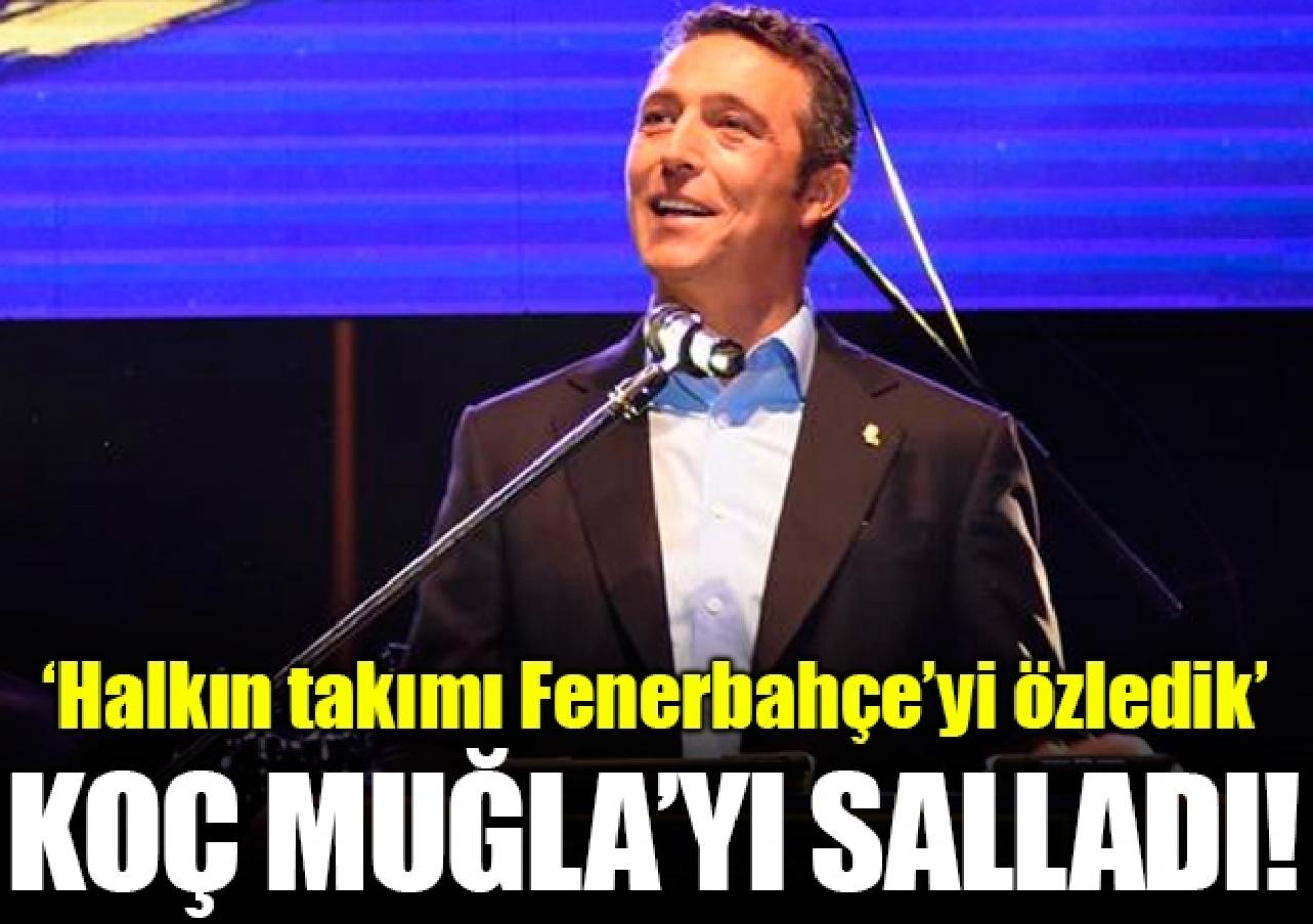 Ali Koç Muğla'da konuştu